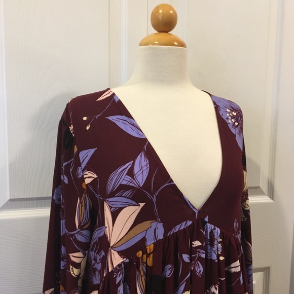 ✨Host Pick✨ NWOT Free People Floral Blouse - Picture 3 of 8